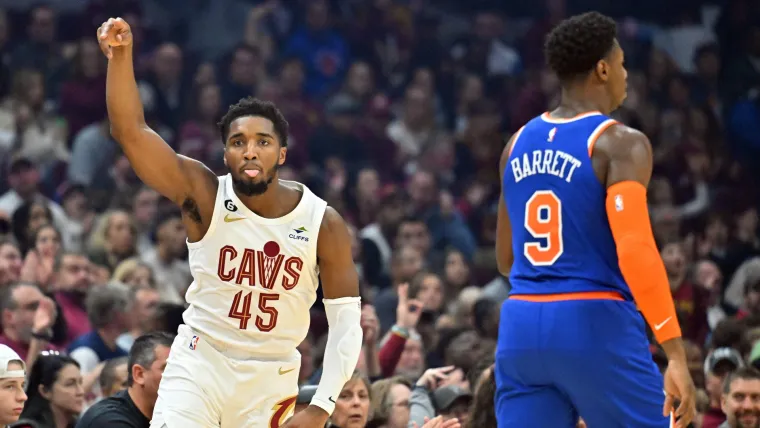 Donovan Mitchell and RJ Barrett