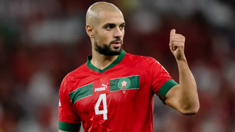 Sofyan Amrabat of Morocco