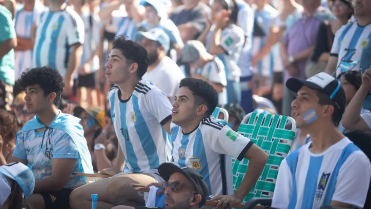 Argentina fans