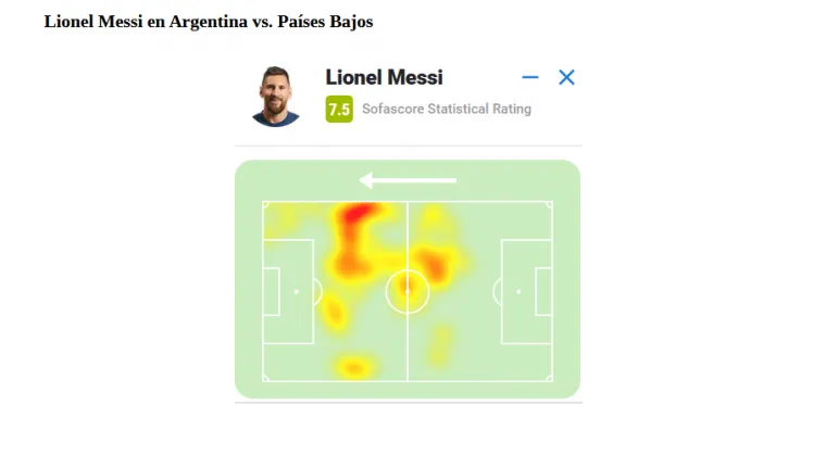 Lionel Messi Argentina Países Bajos 2014