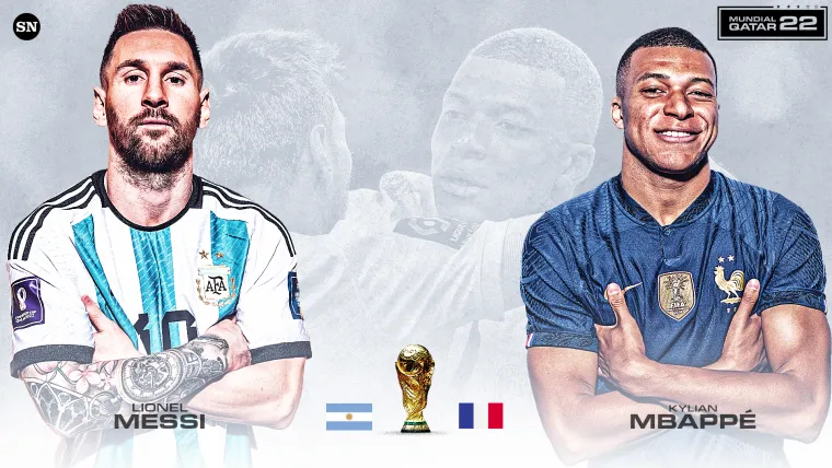 Messi Mbappé Argentina Francia