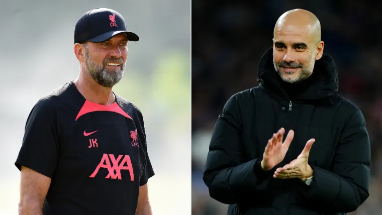 Jurgen Klopp Pep Guardiola