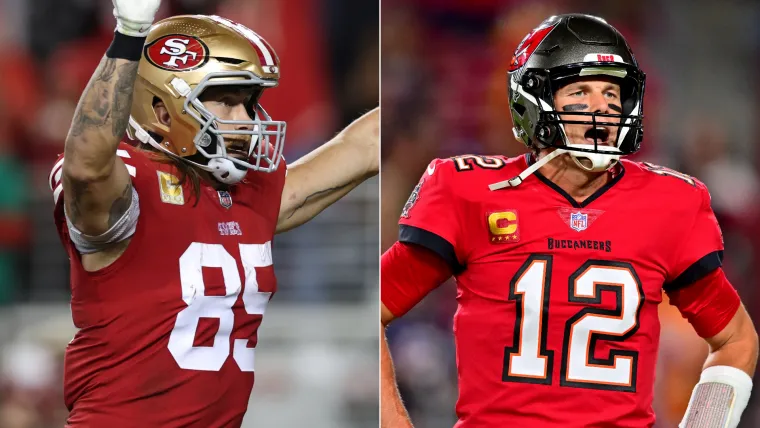 George Kittle, Tom Brady