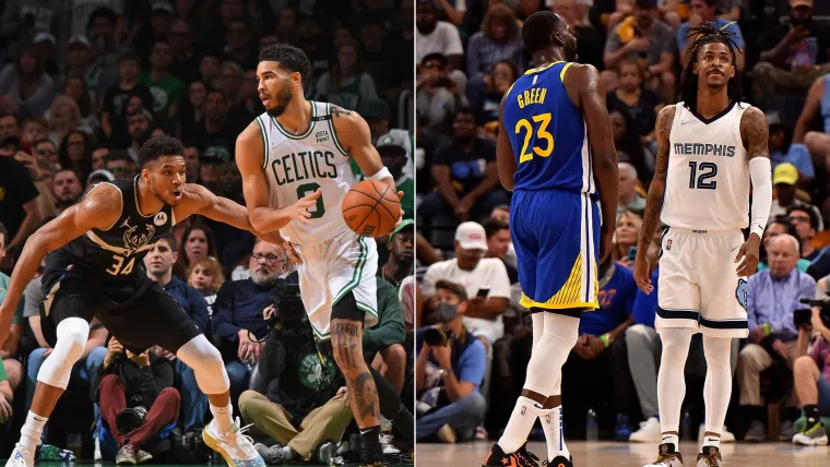 Bucks-Celtics, Warriors-Grizzlies