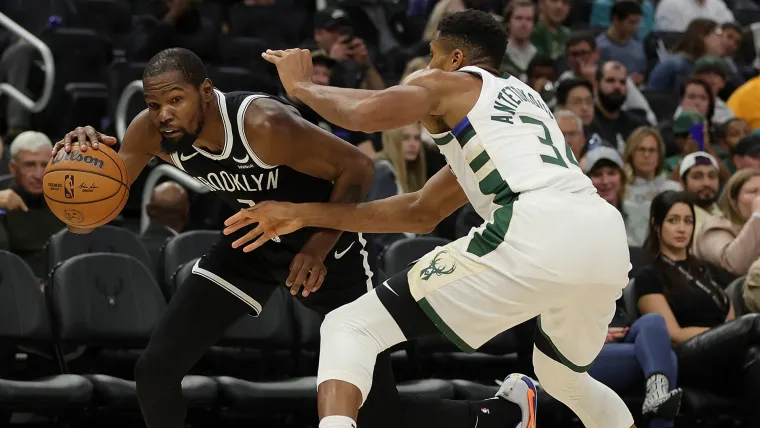 Kevin Durant (Brooklyn Nets), Giannis Antetokounmpo (Milwaukee Bucks)