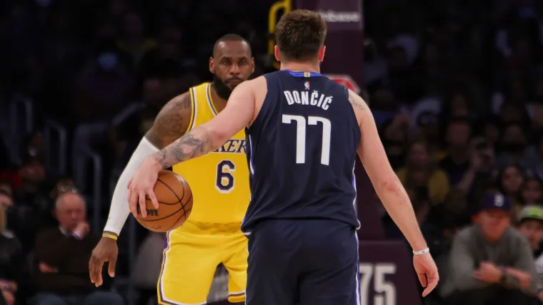 LeBron James Lakers Luka Doncic