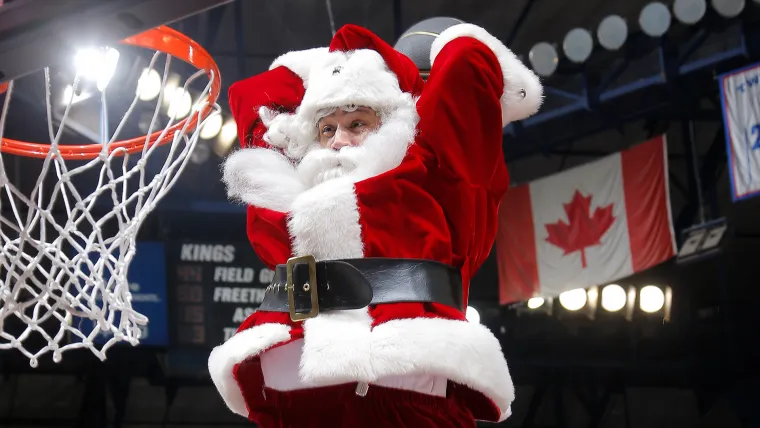 NBA Christmas Santa