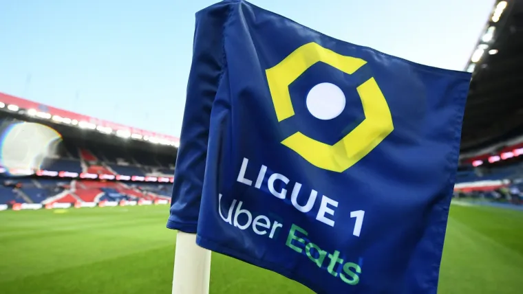 French Ligue 1 logo flag