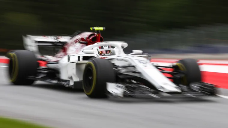 Charles Leclerc, on Sauber C37(2018)