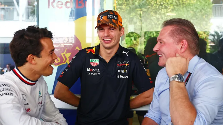 Nyck de Vries, Max Verstappen, Jos Verstappen