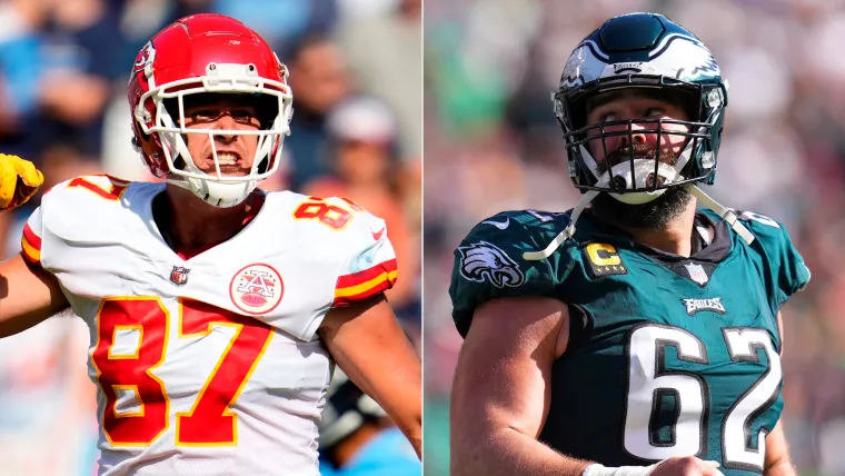 Travis Kelce-Jason Kelce