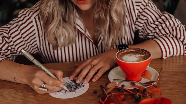 Zentangle. Photo: Shutterstock