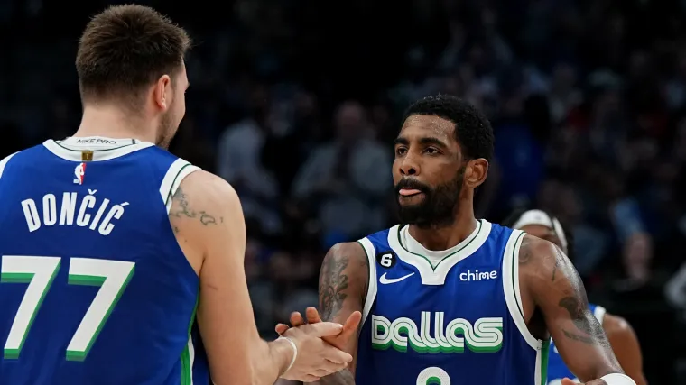 Luka Doncic Kyrie Irving  Dallas Mavericks