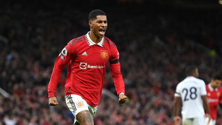 Marcus Rashford Manchester United Premier League 020423