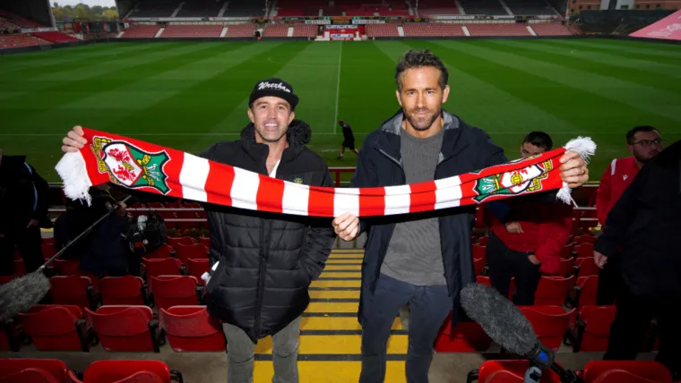 Wrexham owners Ryan Reynolds and Rob McElhenney