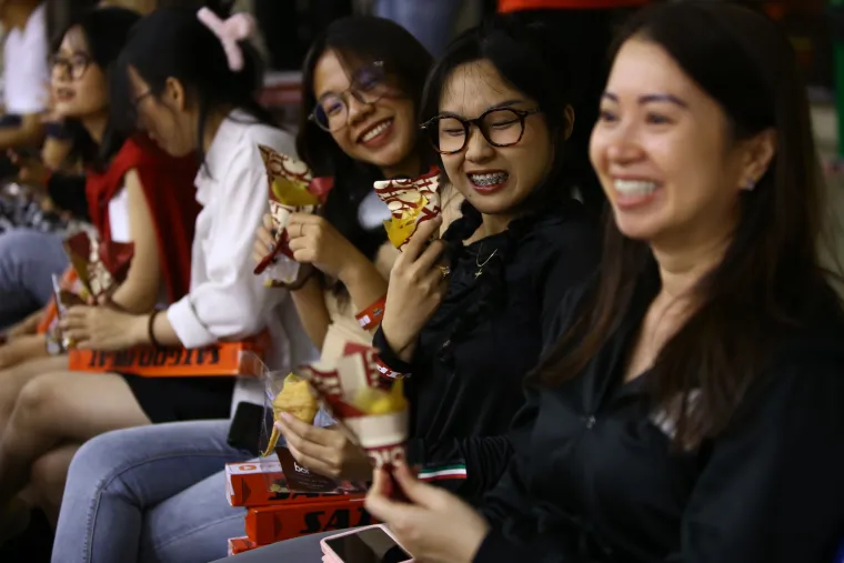 Saigon Heat fans ABL playoff 060823