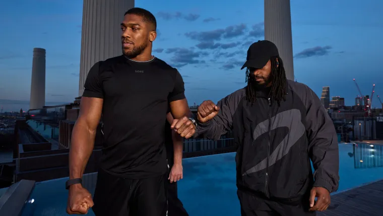 Anthony Joshua and Jermaine Franklin