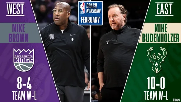 Sacramento Kings Mike Brown Milwaukee Bucks Mike Budenholzer