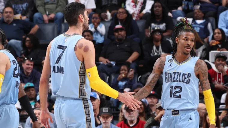 Santi Aldama Ja Morant Memphis Grizzlies 032923