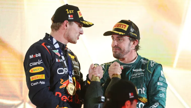 Max Verstappen Fernando Alonso 031823