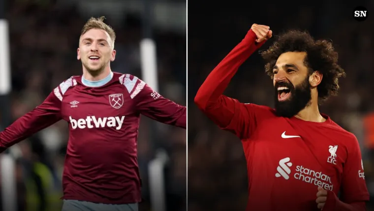 Jarrod Bowen, West Ham, Mo Salah, Liverpool