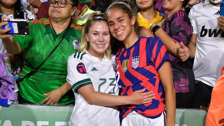 Estados Unidos Mexico Femenil Ashley Sanchez Maricarmen Reyes USA Mexico Womens