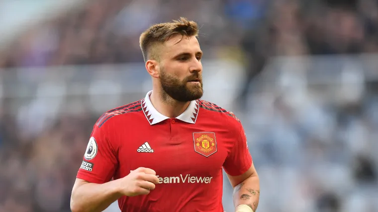 Luke Shaw Manchester United Premier League 040323