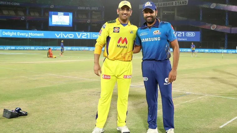 MS Dhoni and Rohit Sharma; MI vs CSK in IPL 2023