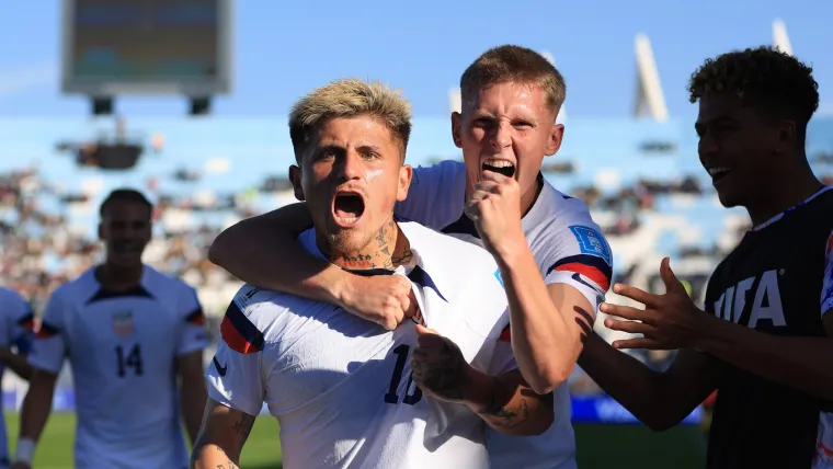 Diego Luna and Brandan Craig of USA U20 World Cup