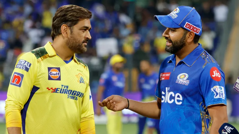 MS Dhoni and Rohit Sharma, MI vs CSK, IPL