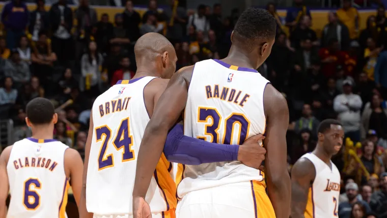 Kobe Bryant and Julius Randle