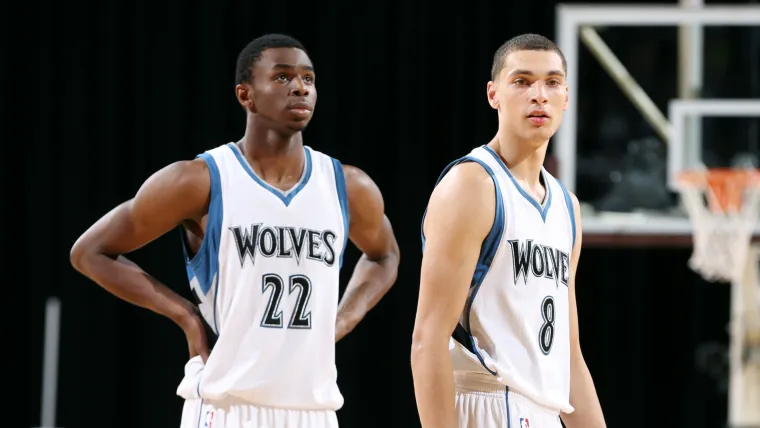 Andrew Wiggins and Zach LaVine