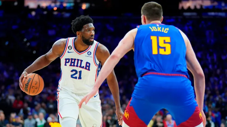 Joel Embiid, Nikola Jokic 05012023