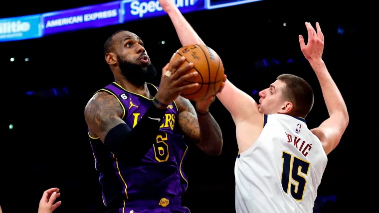 LeBron James, Nikola Jokic 05122023