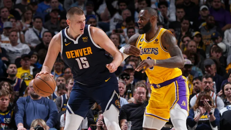 Nikola Jokic and LeBron James