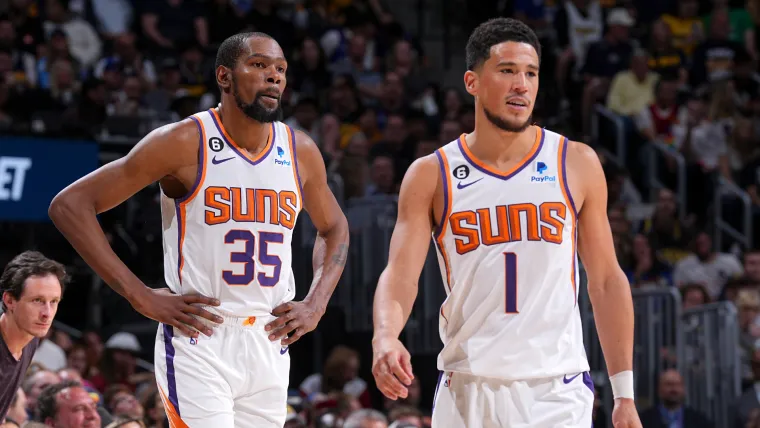 Devin Booker, Kevin Durant (Phoenix Suns) 05012023