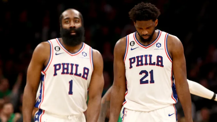 James Harden Joel Embiid (76ers) 05142023