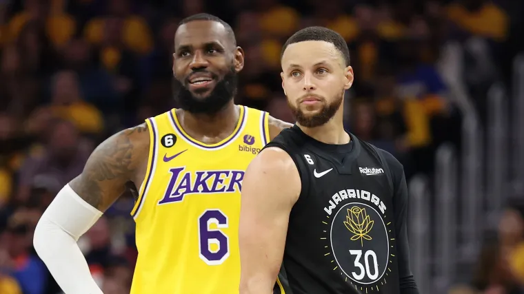 LeBron James Los Angeles Lakers Stephen Curry Golden State Warriors