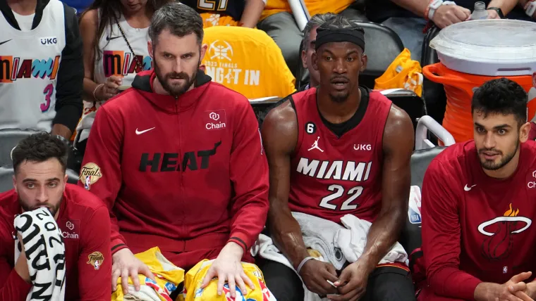 Kevin Love Jimmy Butler Miami Heat 060123