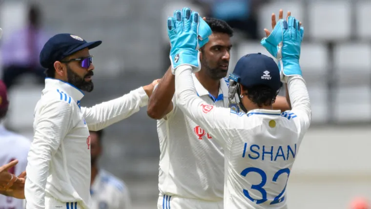 Ravichandran Ashwin India vs West Indies First Test