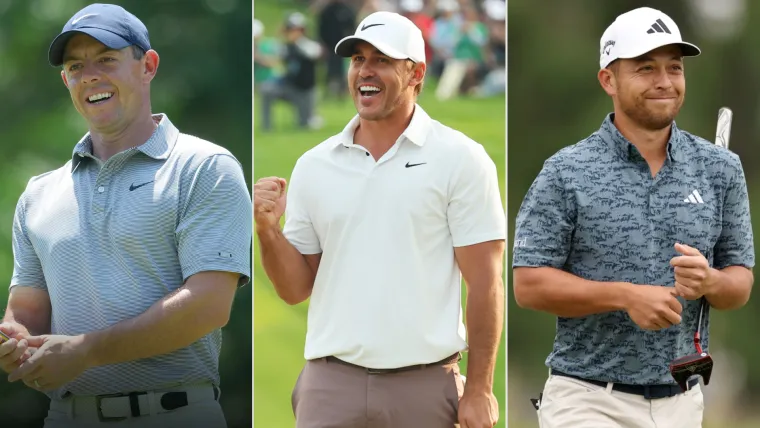 Rory McIlroy Brooks Koepka Xander Schauffele 