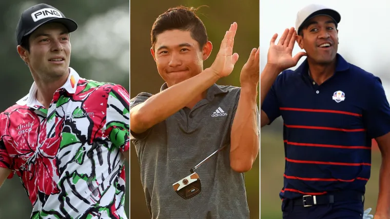 Viktor Hovland, Collin Morikawa, Tony Finau