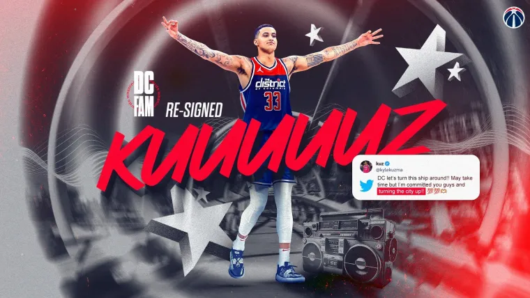 Washington Wizards Kyle Kuzma