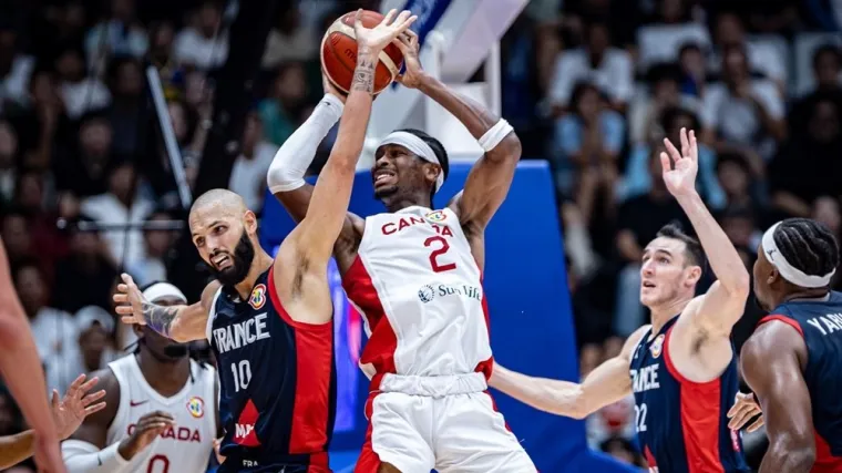 Shai Gilgeous-Alexander Canada vs France 08252023