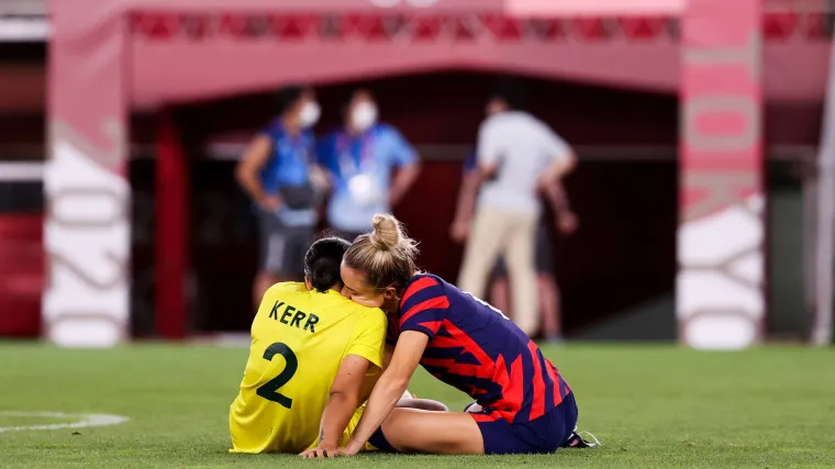 Sam Kerr & Kristie Mewis