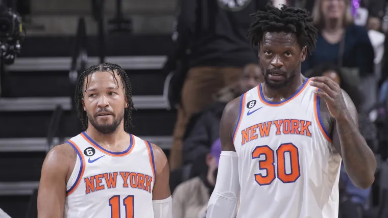 Jalen Brunson Julius Randle New York Knicks