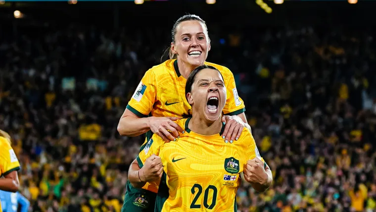 Sam Kerr Hayley Raso Australia