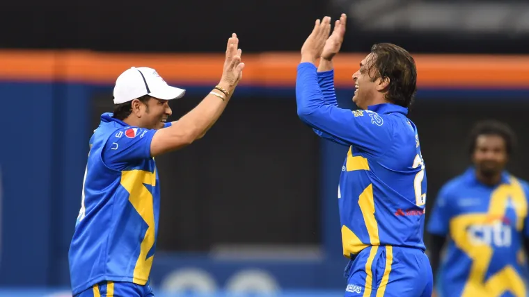 Sachin Tendulkar and Shoaib Akhtar