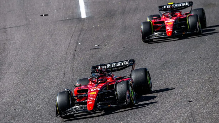 Charles Leclerc Carlos Sainz Ferrari 2023