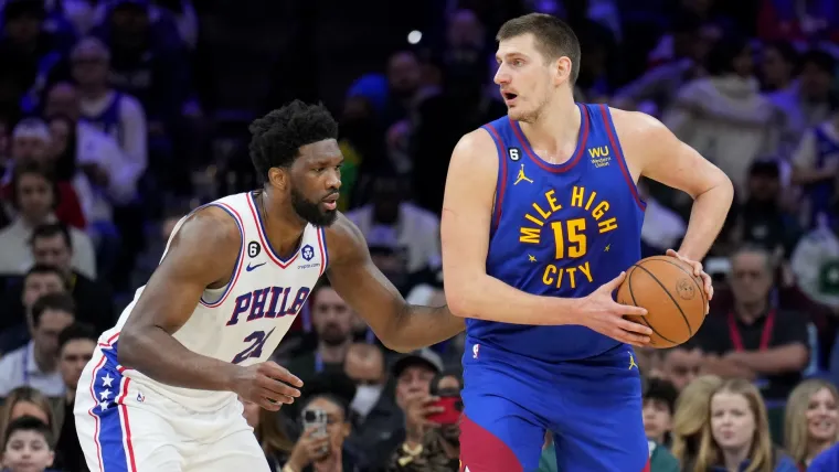 Joel Embiid, Nikola Jokic 10142023